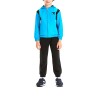 Diadora Tracksuit Hoopla Tuta Completa Zip Intera Cappuccio Bimbo Ragazzo Cotone Sportiva Ginnastica