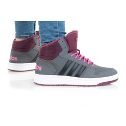 Adidas Hoops Mid 2.0 K Scarpa Sportiva Bambina Bimba Ragazza Alta Ginnastica