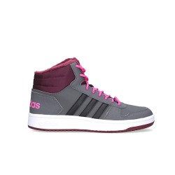 Adidas Hoops Mid 2.0 K Scarpa Sportiva Bambina Bimba Ragazza Alta Ginnastica