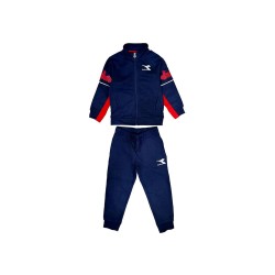 Diadora Tracksuit Cubic Tuta Completa Felpa Ragazzo Bimbo Cotone Sportivo Ginnastica