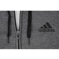 Adidas Felpa Zip Intera Cappuccio Uomo Ragazzo