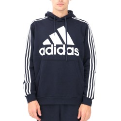 Adidas Felpa Cappuccio Uomo Ragazzo Sportiva Ginnastica Cotone