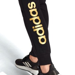 Adidas Pantalone Tuta Donna Ragazza Felpa Cotone Ginnastica Running Corsa