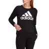 Adidas Felpa Girocollo Donna Ragazza Sportiva Ginnastica Cotone