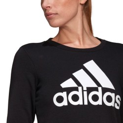 Adidas Felpa Girocollo Donna Ragazza Sportiva Ginnastica Cotone