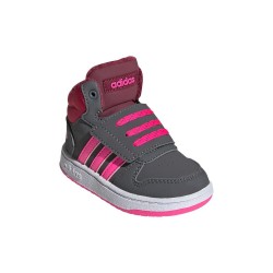 Adidas Hoops Mid 2.0 I SCARPA ALTA BAMBINA BIMBA GINNASTICA SPORTIVA