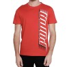 Puma T-shirt Maglia Uomo Ragazzo Mezza Manica corta Sportiva Ginnastica Cotone Estate