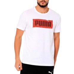 Puma T-shirt Maglia Uomo Ragazzo Mezza Manica corta Sportiva Ginnastica Cotone Estate