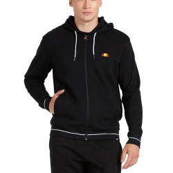 Ellesse Felpa Uomo Ragazzo Zip Intera Cappuccio Sportiva Cotone Ginnastica