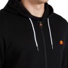 Ellesse Felpa Uomo Ragazzo Zip Intera Cappuccio Sportiva Cotone Ginnastica