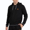 Ellesse Felpa Uomo Ragazzo Zip Intera Cappuccio Sportiva Cotone Ginnastica