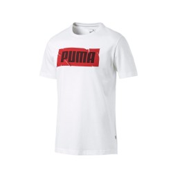 Puma T-shirt Maglia Uomo Ragazzo Mezza Manica corta Sportiva Ginnastica Cotone Estate