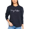 Tommy Hilfiger Graphc Felpa Girocollo Donna Ragazza Cotone