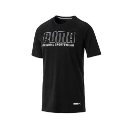 Puma T-shirt Maglia Uomo Ragazzo Mezza Manica corta Sportiva Ginnastica Cotone Estate