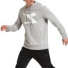 Diadora Hoodie Big Logo Felpa Cappuccio Uomo Sportiva Ginnastica Cotone