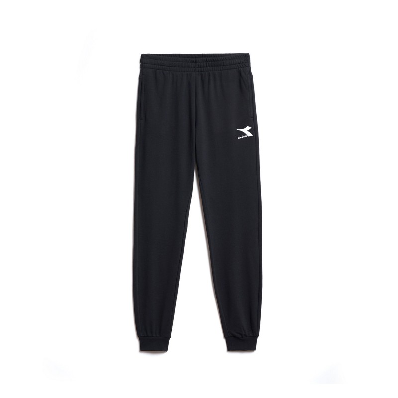 Diadora Pant Cuff Core Pantalone Tuta Felpa Garzata Cotone Uomo Sportivo Ginnastica