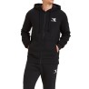 Diadora Hoodie FZ Core Felpa Zip Intera Cappuccio Uomo Cotone Sportiva Ginnastica