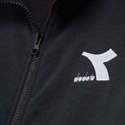 Diadora Sweat FZ Core Felpa Zip Intera Uomo Cotone Sportiva Ginnastica