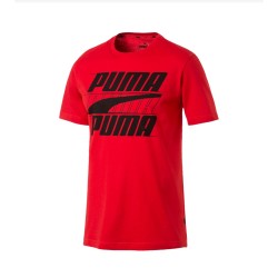 Puma T-shirt Maglia Uomo Ragazzo Mezza Manica corta Sportiva Ginnastica Cotone Estate