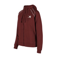 Diadora Tracksuit Core Tuta Completa Felpa Zip Intera Cappuccio Donna Ragazza Sportiva Ginnastica Cotone