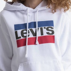 LEVI'S T2 STD Graphic Hoodie Felpa Cappuccio Uomo Ragazzo