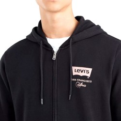 LEVI'S T3 Graphic Zip Intera Up Felpa Cappuccio Uomo Ragazzo