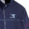 Diadora Traksuit Core Tuta Completa Zip Intera Felpa Uomo Cotone Sportiva Ginnastica