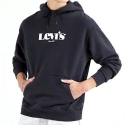 LEVI'S T2 Relaxed Graphic Po Felpa Cappuccio Uomo Ragazzo