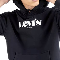 LEVI'S T2 Relaxed Graphic Po Felpa Cappuccio Uomo Ragazzo