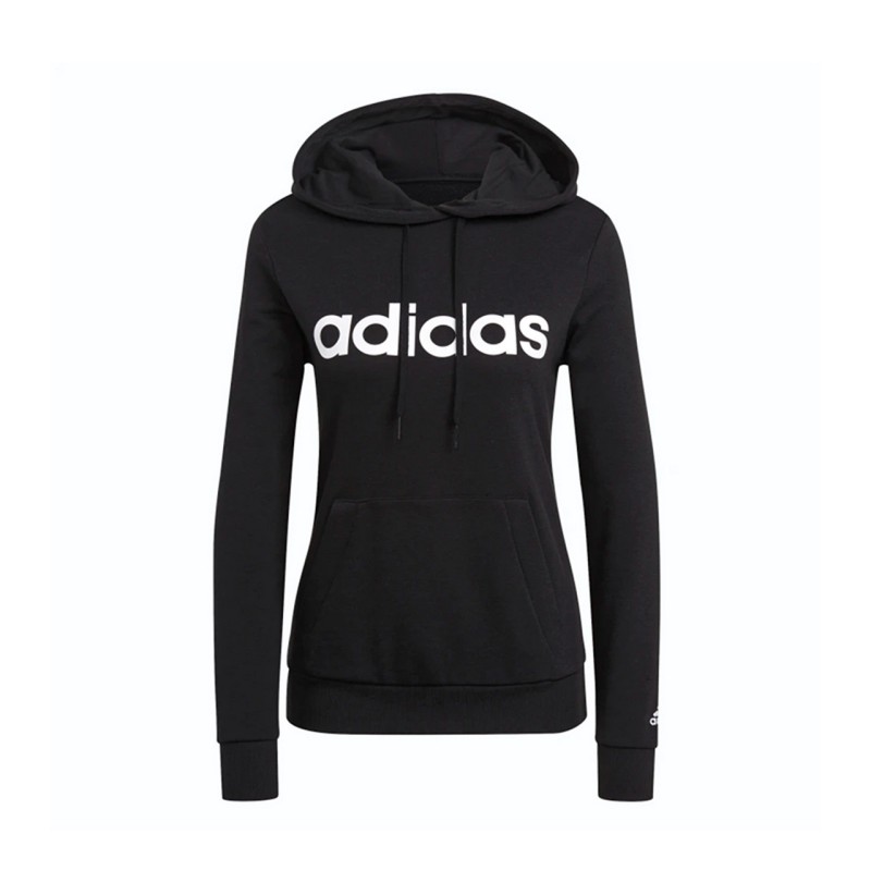 Adidas Felpa Cappuccio Donna Ragazza Sportiva Ginnastica Cotone