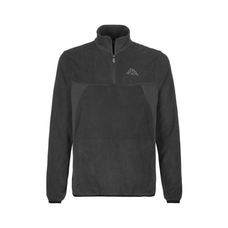 Kappa Logo Vaurion Maglia Pile Mezza Zip Uomo Ragazzo Sportiva Sci Ginnastica Running Corsa