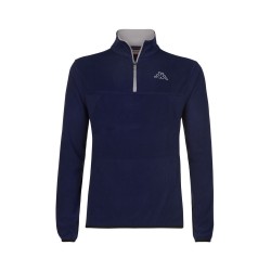 Kappa Logo Vaurion Maglia Pile Mezza Zip Uomo Ragazzo Sportiva Sci Ginnastica Running Corsa