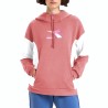 Diadora L.Hoodie Lush Felpa Cappuccio Donna Ragazza Cotone Sportiva Ginnastica