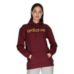 Adidas W Lin OV FT HD Felpa Cappuccio Donna Ragazza