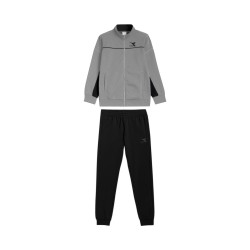 Diadora Traksuit Core Tuta Completa Zip Intera Felpa Uomo Cotone Sportiva Ginnastica