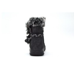 Enrico Coveri Girl Heine Fur Scarpa Stivaletto Bambina Bimba Pelliccia