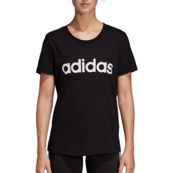 Adidas Lin Slim T-Shirt  Donna Ragazza Maglia Mezzamanica Sportiva Ginnastica Estate