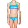 Arena G Suomi Junior Two Piece COSTUME DUE PEZZI BIMBA BAMBINA MARE NUOTO PISCINA