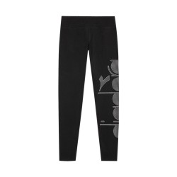 Diadora Leggings Be One Donna Pantalone Sportivo Ginnastica Cotone Ragazza