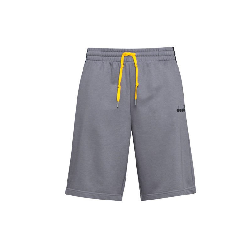 Diadora Bermuda Club Uomo Cotone Sportivo Pantaloncino Corto Ginnastica Ragazzo