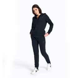 Diadora Hoodie Blink Felpa Zip Intera Cappuccio Donna Ragazza Sportiva Ginnastica