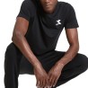 Diadora T-Shirt Chromia Uomo Maglia Cotone Mezzamanica Sportiva Estate Ginnastica