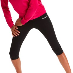 Diadora Leggings Donna L.3/4 Cotone Ginnastica