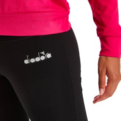 Diadora Leggings Donna L.3/4 Cotone Ginnastica