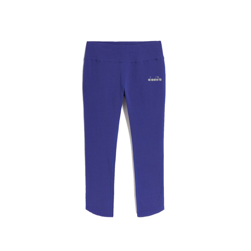 Diadora 7/8 Leggings Be One W Donna Ragazza Sportivo Ginnastica Corsa Cotone Pantaloncino