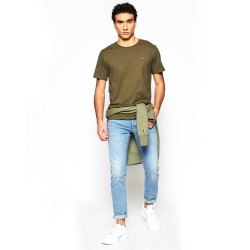 LEVI'S T-Shirt Uomo Ragazzo Girocollo Maglia Mezza Manica Corta Cotone Estate Original Housemark