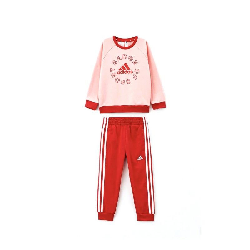 Adidas Tuta Girocollo Bimba Ragazza Sportiva Palestra Ginnastica Running Corsa