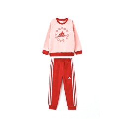 Adidas Tuta Girocollo Bimba Ragazza Sportiva Palestra Ginnastica Running Corsa