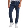 Wrangler Larston Slim  Tapared Jeans Uomo Ragazzo Denim Jeans Pantalone Cotone