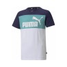 Puma T-shirt Maglia Bimbo Bambino Ragazzo Mezza Manica corta Sportiva Ginnastica Cotone Estate